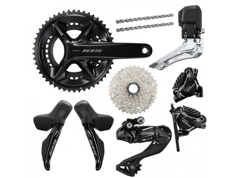 Shimano 105 r7000 store disc groupset